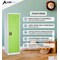 Adiroffice 15 in W, 15 in D, 48 in H, Steel ADI629-01-GRN-2PK - alternate 4